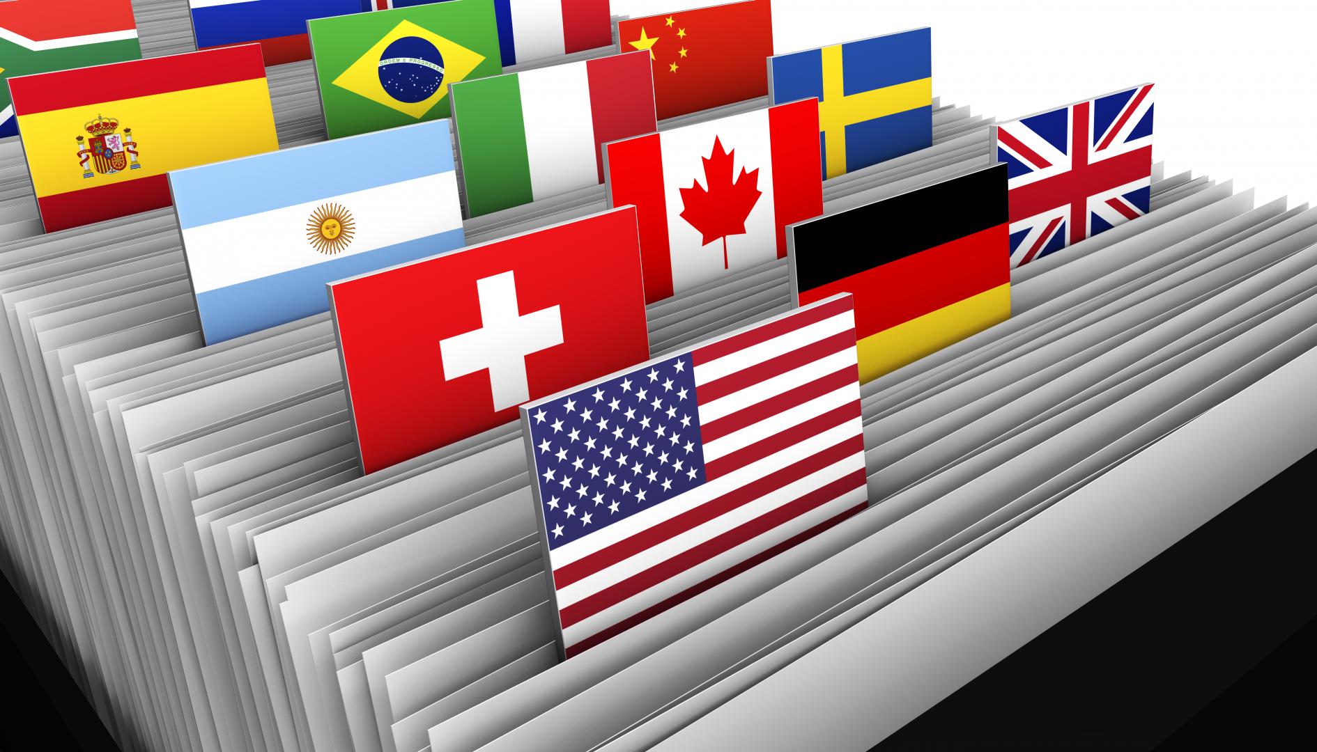 Maps of various countries